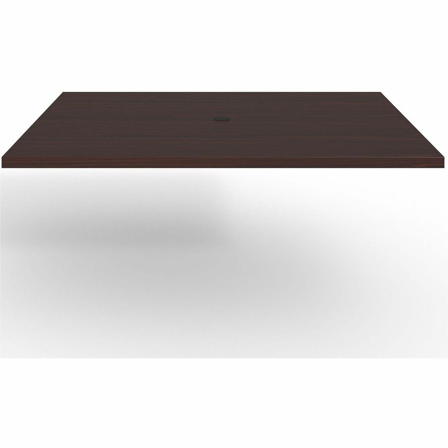 Lorell Prominence 2.0 Rectangular Conference Tabletop - For - Table TopMahogany Rectangle, Laminated Top x 60" Table Top Width x 48" Table Top Depth x 1.50" Table Top Thickness - Assembly Required - 1 Each