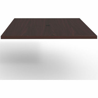Lorell Prominence 2.0 Rectangular Conference Tabletop - For - Table TopMahogany Rectangle, Laminated Top x 60" Table Top Width x 48" Table Top Depth x 1.50" Table Top Thickness - Assembly Required - 1 Each