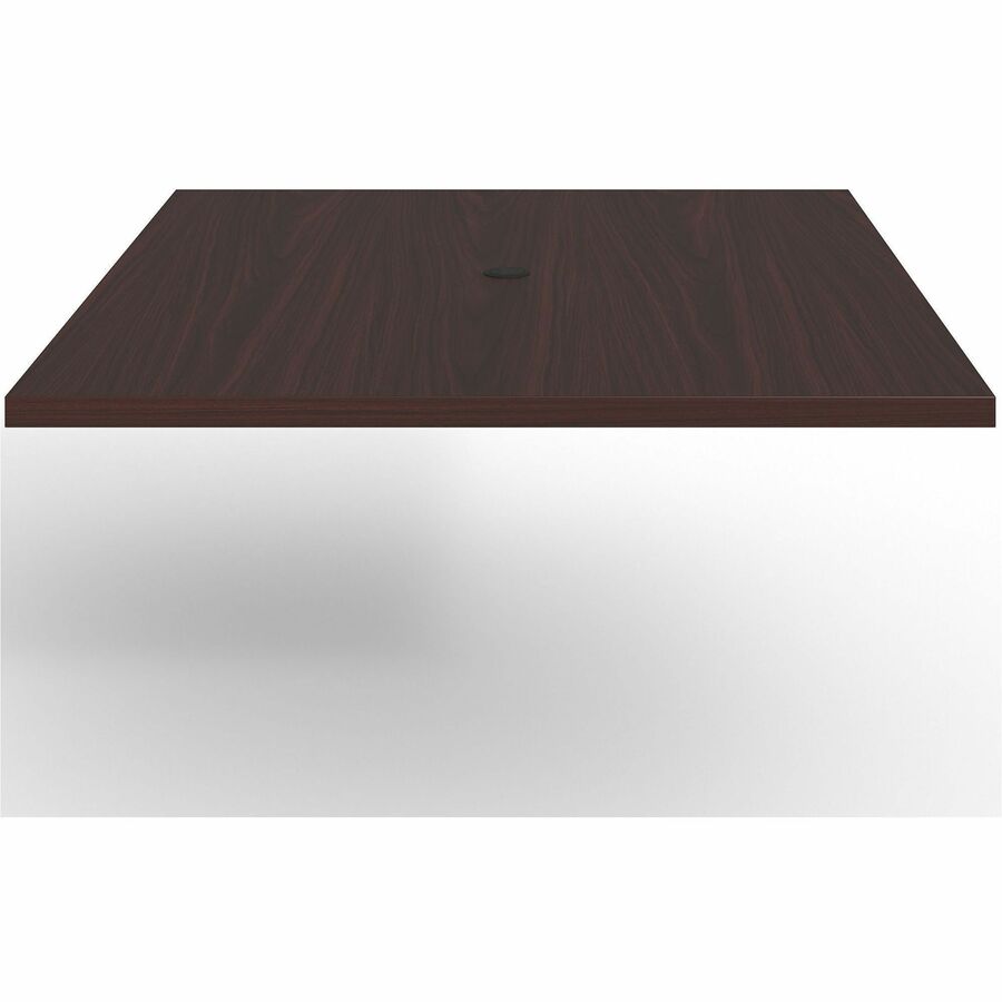 Lorell Prominence 2.0 Rectangular Conference Tabletop - For - Table TopMahogany Rectangle, Laminated Top x 60" Table Top Width x 48" Table Top Depth x 1.50" Table Top Thickness - Assembly Required - 1 Each