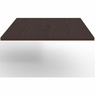 Lorell Prominence 2.0 Rectangular Conference Tabletop - For - Table TopMahogany Rectangle, Laminated Top x 60" Table Top Width x 48" Table Top Depth x 1.50" Table Top Thickness - Assembly Required - 1 Each