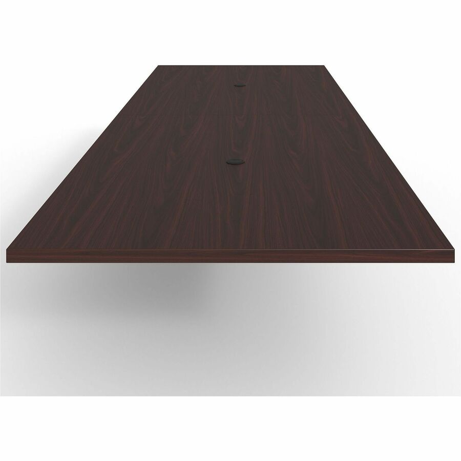 Lorell Prominence 2.0 Rectangular Conference Tabletop - For - Table TopMahogany Rectangle, Laminated Top x 72" Table Top Width x 48" Table Top Depth x 1.50" Table Top Thickness - Assembly Required - 1 Each
