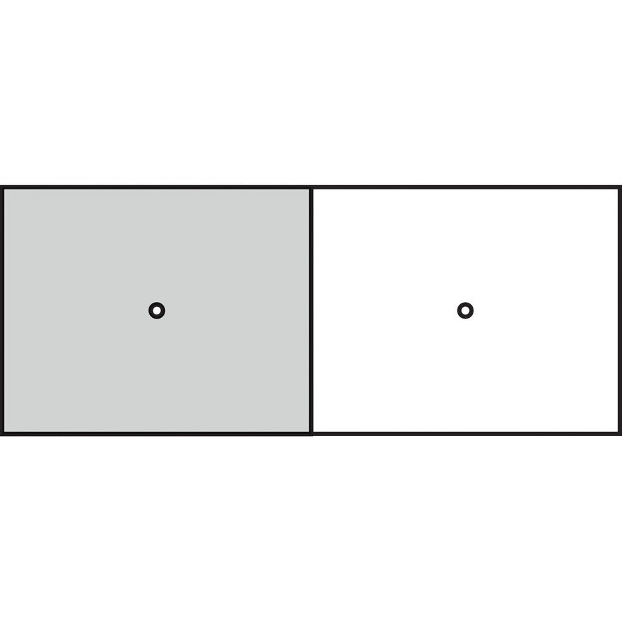 Lorell Prominence 2.0 Rectangular Conference Tabletop - For - Table TopEspresso Rectangle, Laminated Top x 96" Table Top Width x 48" Table Top Depth x 1.50" Table Top Thickness - Assembly Required - 1 Each - 5