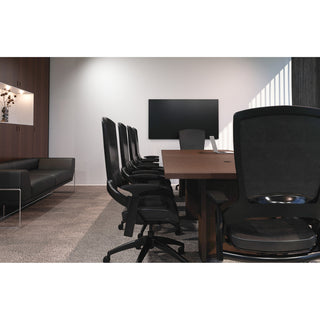 Lorell Prominence 2.0 Rectangular Conference Tabletop - For - Table TopMahogany Rectangle, Laminated Top x 96" Table Top Width x 48" Table Top Depth x 1.50" Table Top Thickness - Assembly Required - 1 Each