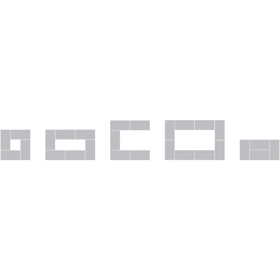 Special-T 59" Tabletop Acrylite Modesty Panel - 59" Length x 10" Height - Acrylic - Frosted White