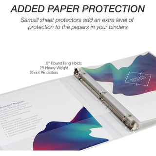Samsill Economy View Binder