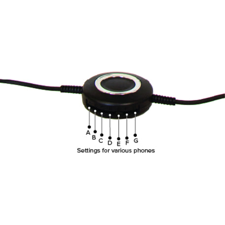 ZuM ZuMRJ9B Binaural Over The Head Headset, Black