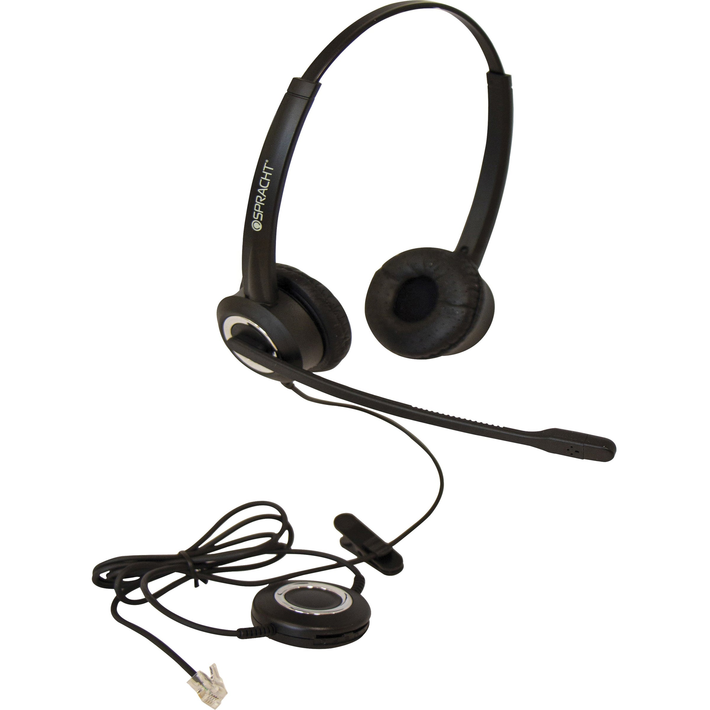 ZuM ZuMRJ9B Binaural Over The Head Headset, Black