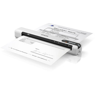 DS-80W Wireless Portable Document Scanner, 600 dpi Optical Resolution, 1-Sheet Auto Document Feeder