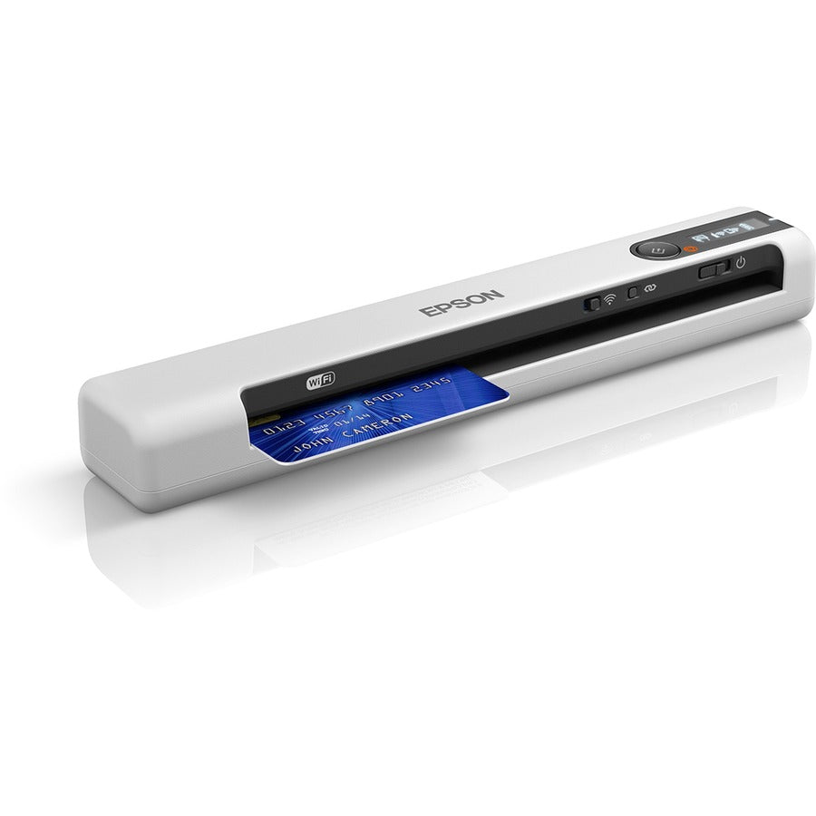 DS-80W Wireless Portable Document Scanner, 600 dpi Optical Resolution, 1-Sheet Auto Document Feeder