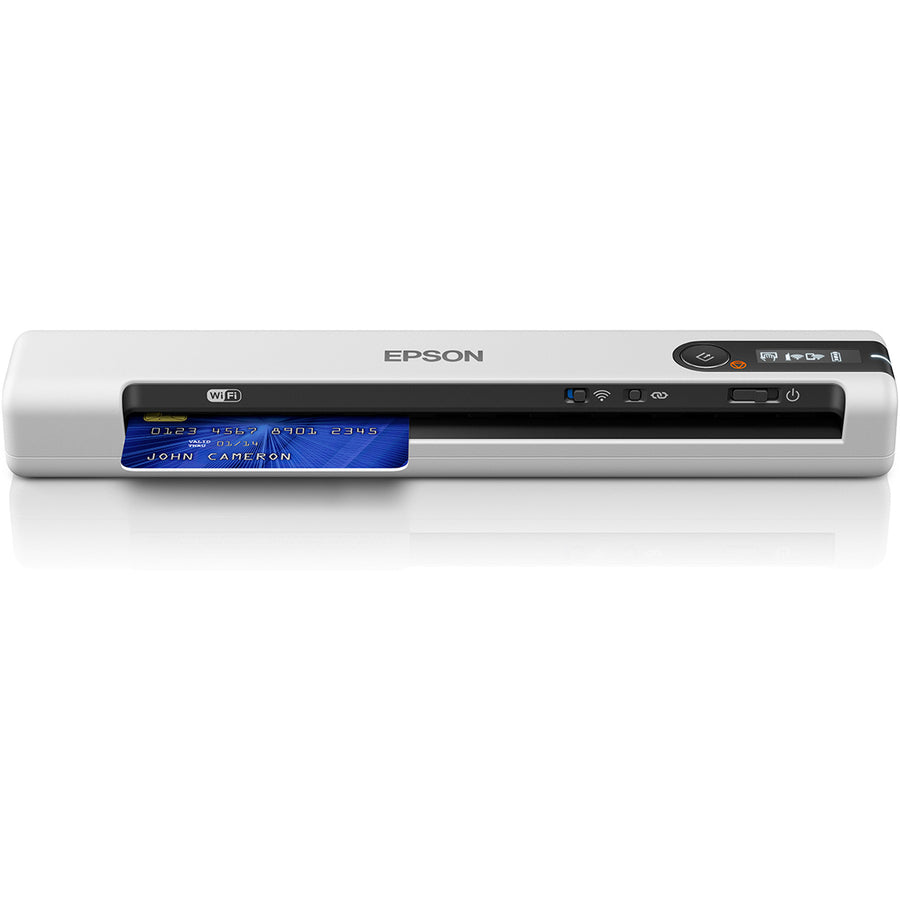 DS-80W Wireless Portable Document Scanner, 600 dpi Optical Resolution, 1-Sheet Auto Document Feeder