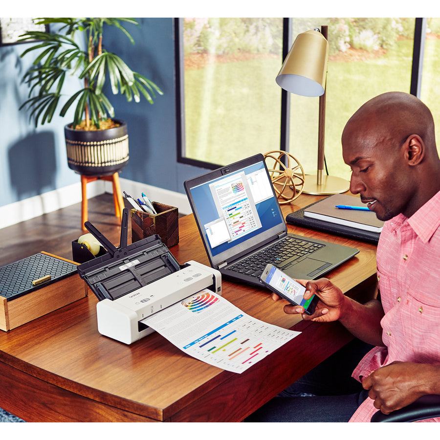 ADS1250W Wireless Compact Color Desktop Scanner with Duplex