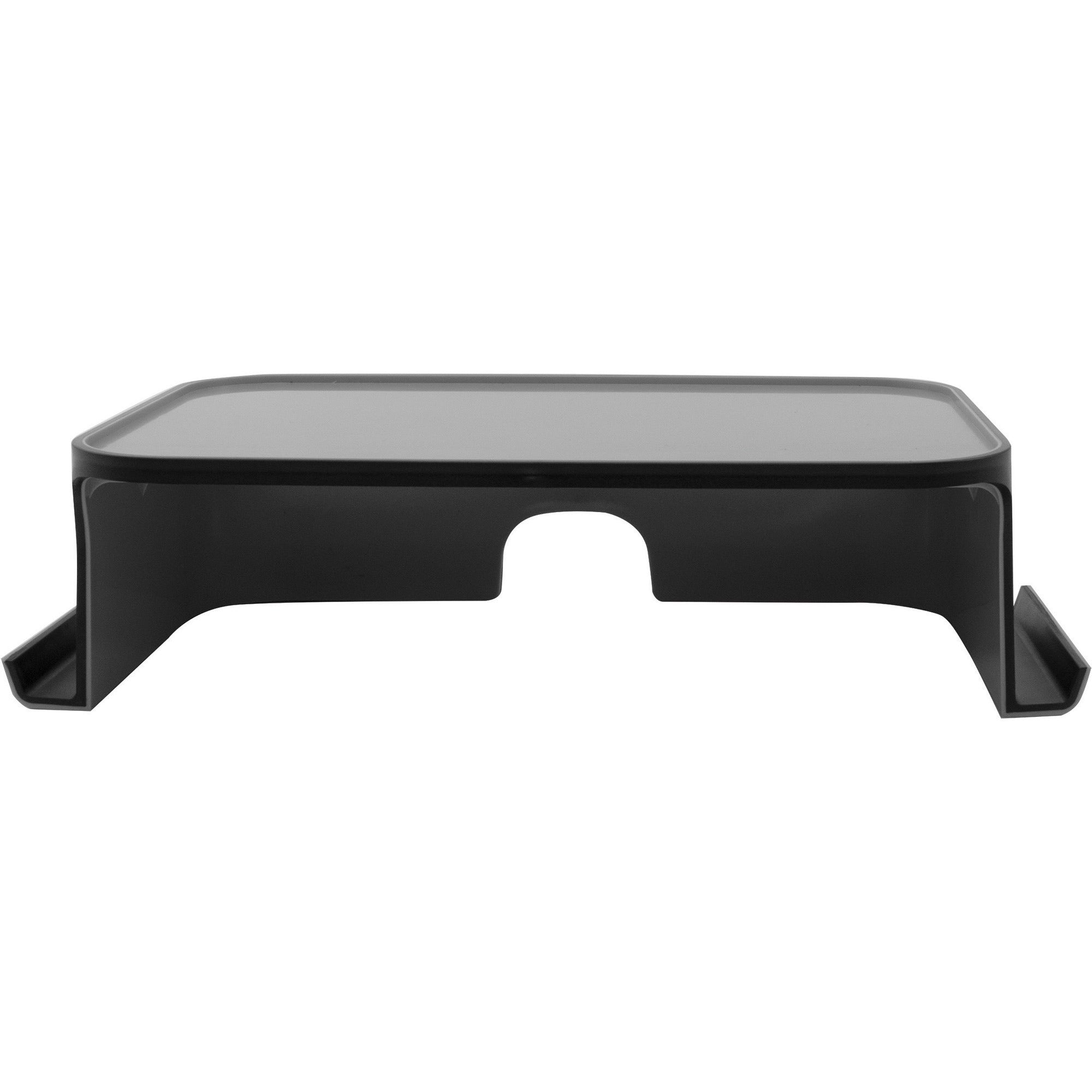 advantus-monitor-stand-25-lb-load-capacity-45-height-x-98-width-desktop-polystyrene-matte-gray-matte-black_avt37685 - 1