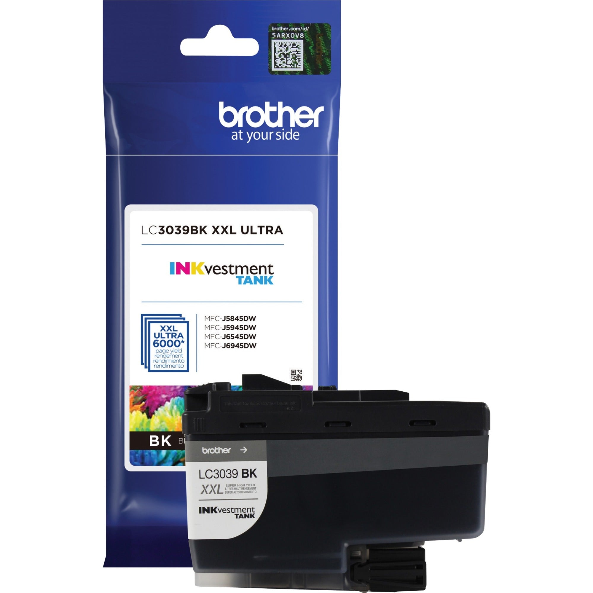 LC3039BK INKvestment Ultra High-Yield Ink, 6,000 Page-Yield, Black
