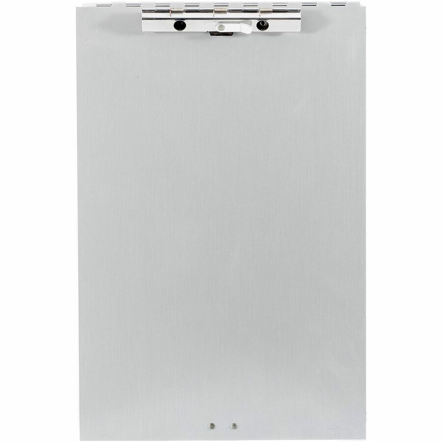 Business Source Storage Clipboard - Storage for 50 Document - 8 1/2" x 11" - Silver - 1 Each