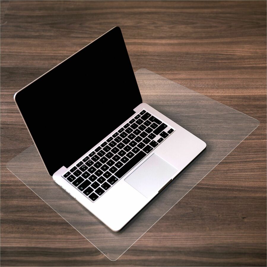 desktex-polycarbonate-place-mats-set-of-4-12-x-18-clear-rectangular-polycarbonate-desk-pad-pack-of-4-18-l-x-12-w-x-003-d_flrfpde12184ra4 - 4