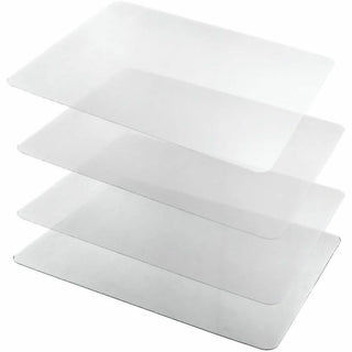 desktex-polycarbonate-place-mats-set-of-4-12-x-18-clear-rectangular-polycarbonate-desk-pad-pack-of-4-18-l-x-12-w-x-003-d_flrfpde12184ra4 - 3