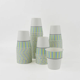 Genuine Joe 8 oz Hot Beverage Cups - 50 / Pack - Assorted - Paper - Hot Chocolate, Cappuccino, Tea, Coffee, Beverage