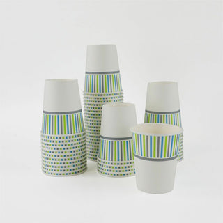 Genuine Joe 10 oz Hot Beverage Cups - 50 / Pack - Assorted - Paper - Hot Chocolate, Cappuccino, Tea, Coffee, Beverage