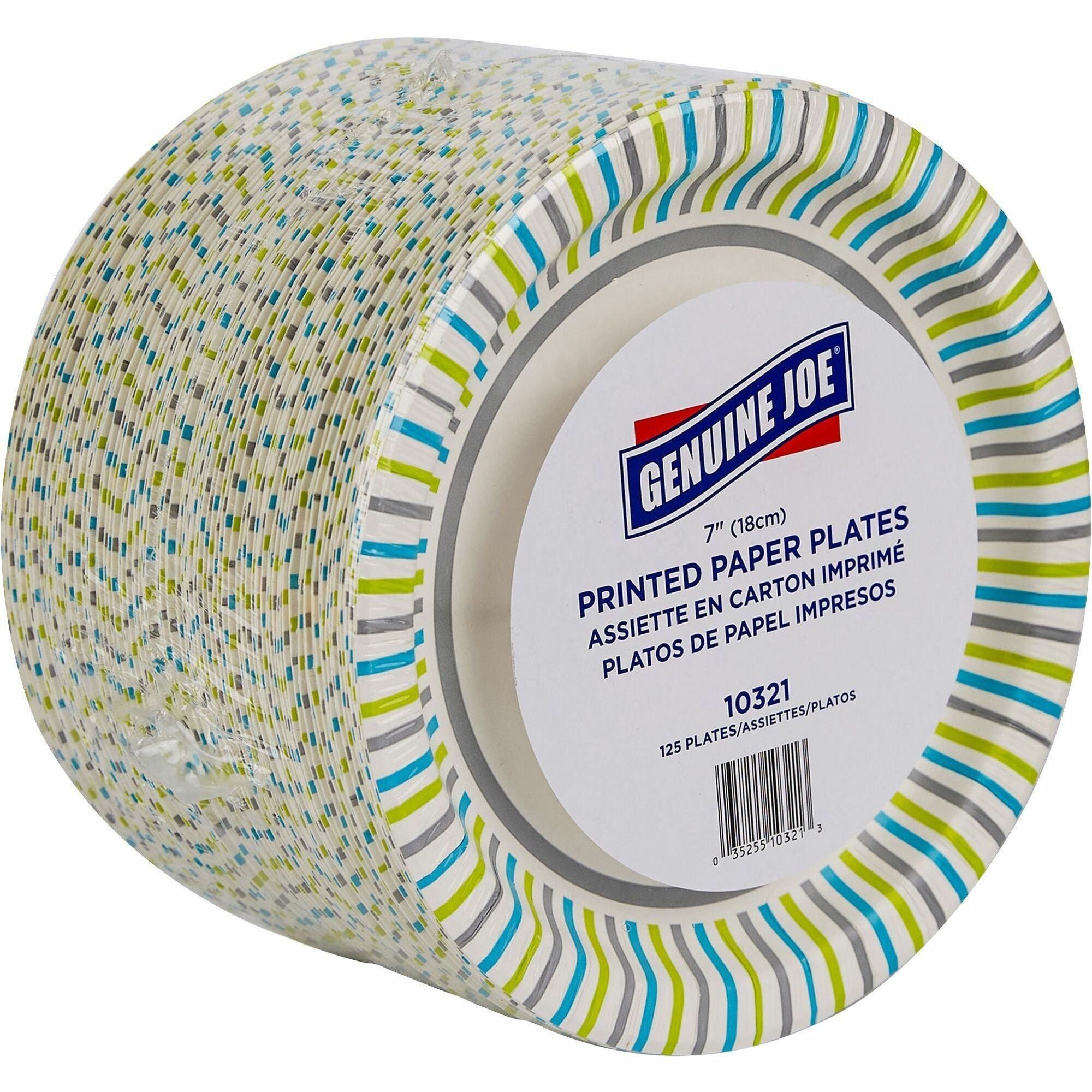 genuine-joe-7-printed-paper-plates-disposable-assorted-125-pack_gjo10321 - 1