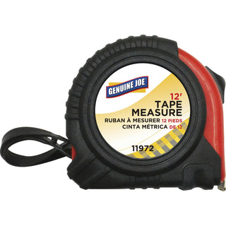 genuine-joe-tape-measure-12-ft-length-imperial-measuring-system-1-each-red-black_gjo11972 - 5
