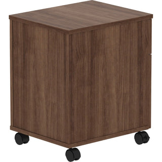 Lorell Relevance Series 2-Drawer File Cabinet - 15.8" x 19.9"22.9" - 2 x File, Box Drawer(s) - Finish: Laminate, Walnut