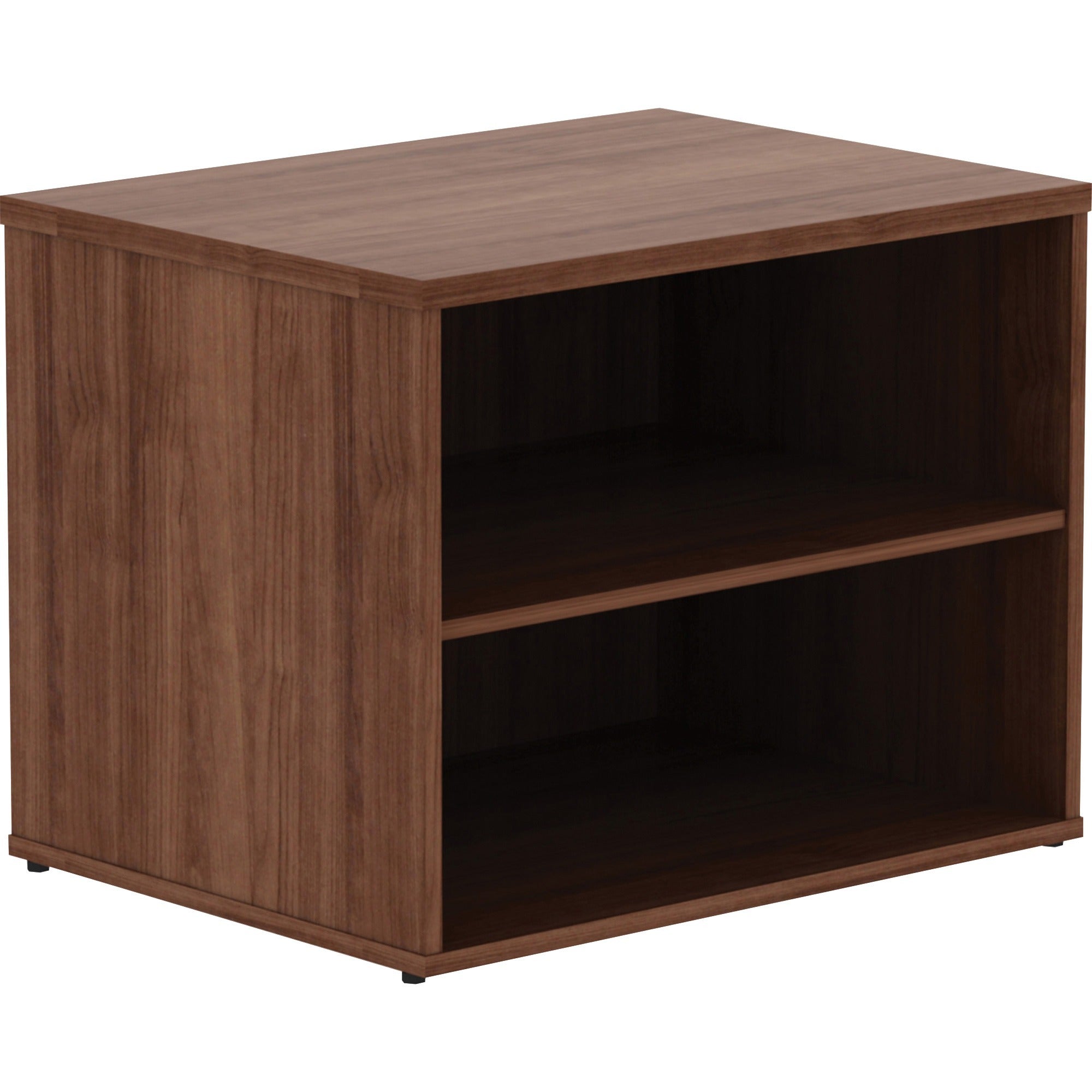 lorell-relevance-series-storage-cabinet-credenza-w-no-doors-295-x-22231-finish-walnut-laminate_llr16232 - 1