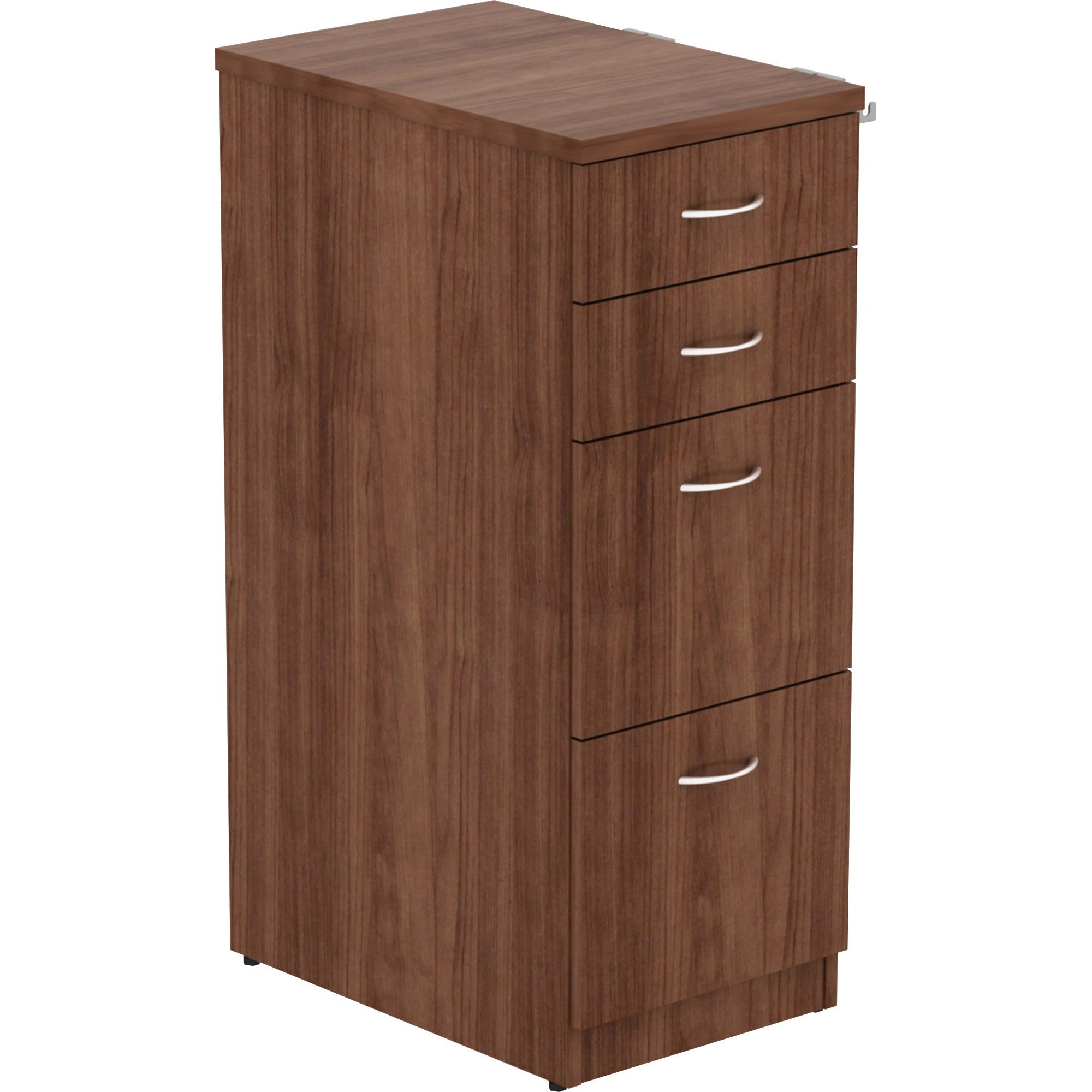 lorell-relevance-series-4-drawer-file-cabinet-155-x-236404-4-x-file-box-drawers-material-laminate-finish-walnut_llr16236 - 1