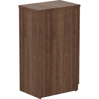 Lorell Relevance Series 4-Drawer File Cabinet - 15.5" x 23.6"40.4" - 4 x File, Box Drawer(s) - Material: Laminate - Finish: Walnut