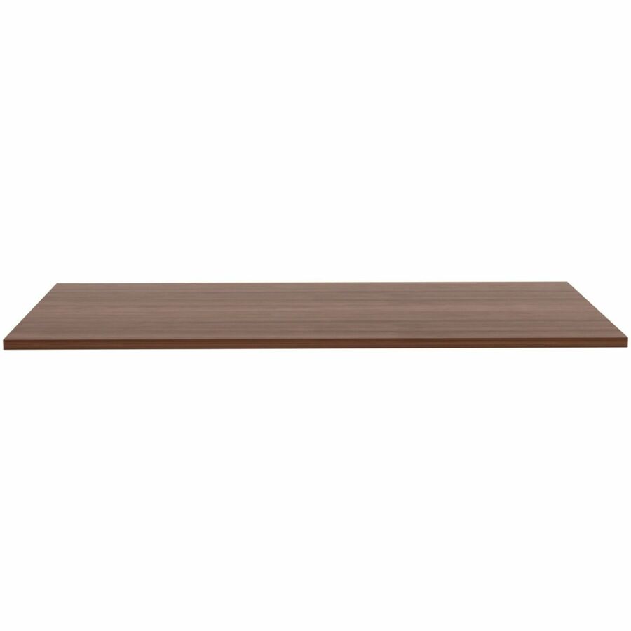 Lorell Relevance Series Tabletop - For - Table TopWalnut Rectangle Top x 60" Table Top Width x 30" Table Top Depth x 1" Table Top Thickness - Assembly Required - 1 Each