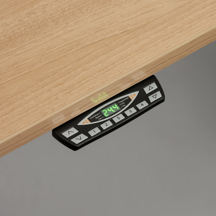 lorell-quadro-workstation-sit-to-stand-3-tier-base-silver-base-24-to-50-adjustment-50-height-1-each_llr25948 - 4