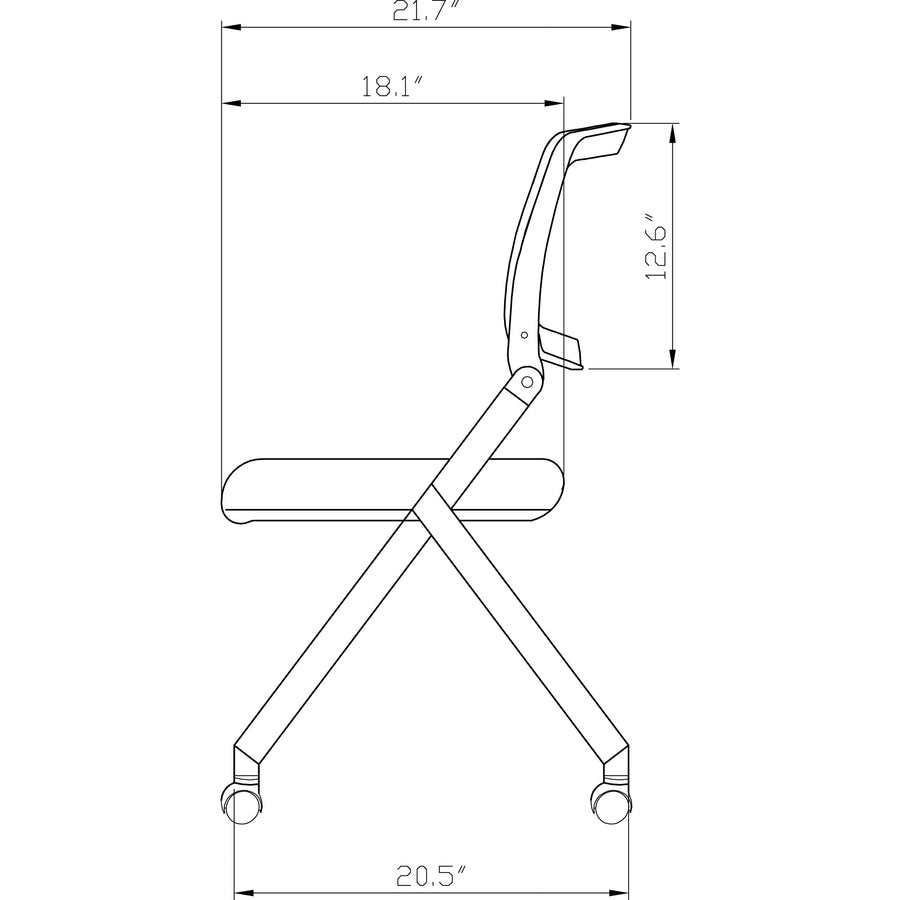 lorell-mobile-mesh-back-nesting-chairs-black-fabric-seat-metal-frame-2-carton_llr41846 - 6