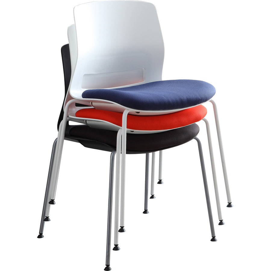 lorell-arctic-series-stack-chairs-black-foam-fabric-seat-black-back-four-legged-base-2-carton_llr42948 - 5