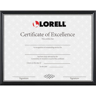 lorell-certificate-frame-850-x-11-frame-size-rectangle-desktop-horizontal-vertical-1-each-black_llr49215 - 1