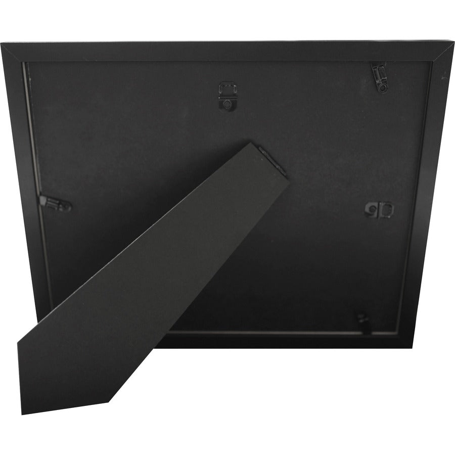 Lorell Certificate Frame - 8.50" x 11" Frame Size - Rectangle - Desktop - Horizontal, Vertical - 1 Each - Black