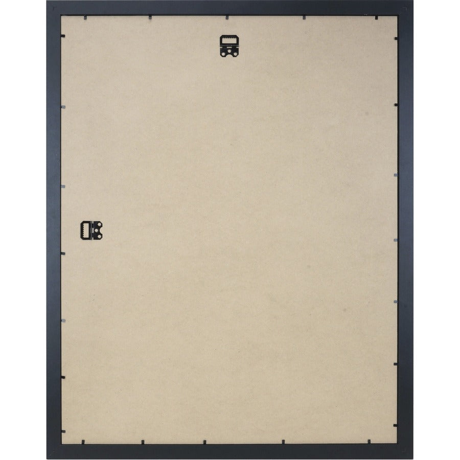 Lorell Solid Wood Poster Frame - 22" x 28" Frame Size - Rectangle - Horizontal, Vertical - 1 Each - Black