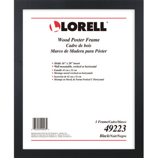 lorell-poster-frame-16-x-20-frame-size-rectangle-horizontal-vertical-1-each-black_llr49223 - 1