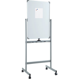 lorell-double-sided-magnetic-whiteboard-easel-24-2-ft-width-x-36-3-ft-height-white-surface-square-vertical-floor-standing-magnetic-1-each_llr52567 - 3