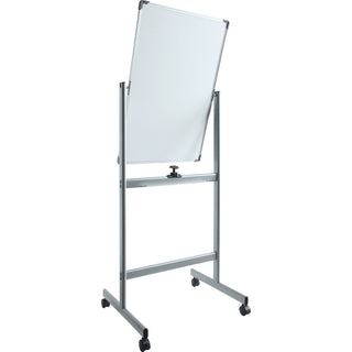 lorell-double-sided-magnetic-whiteboard-easel-24-2-ft-width-x-36-3-ft-height-white-surface-square-vertical-floor-standing-magnetic-1-each_llr52567 - 4