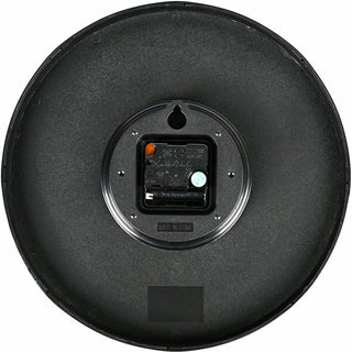 Lorell 12" Round Quiet Wall Clock - Analog - Quartz - Black