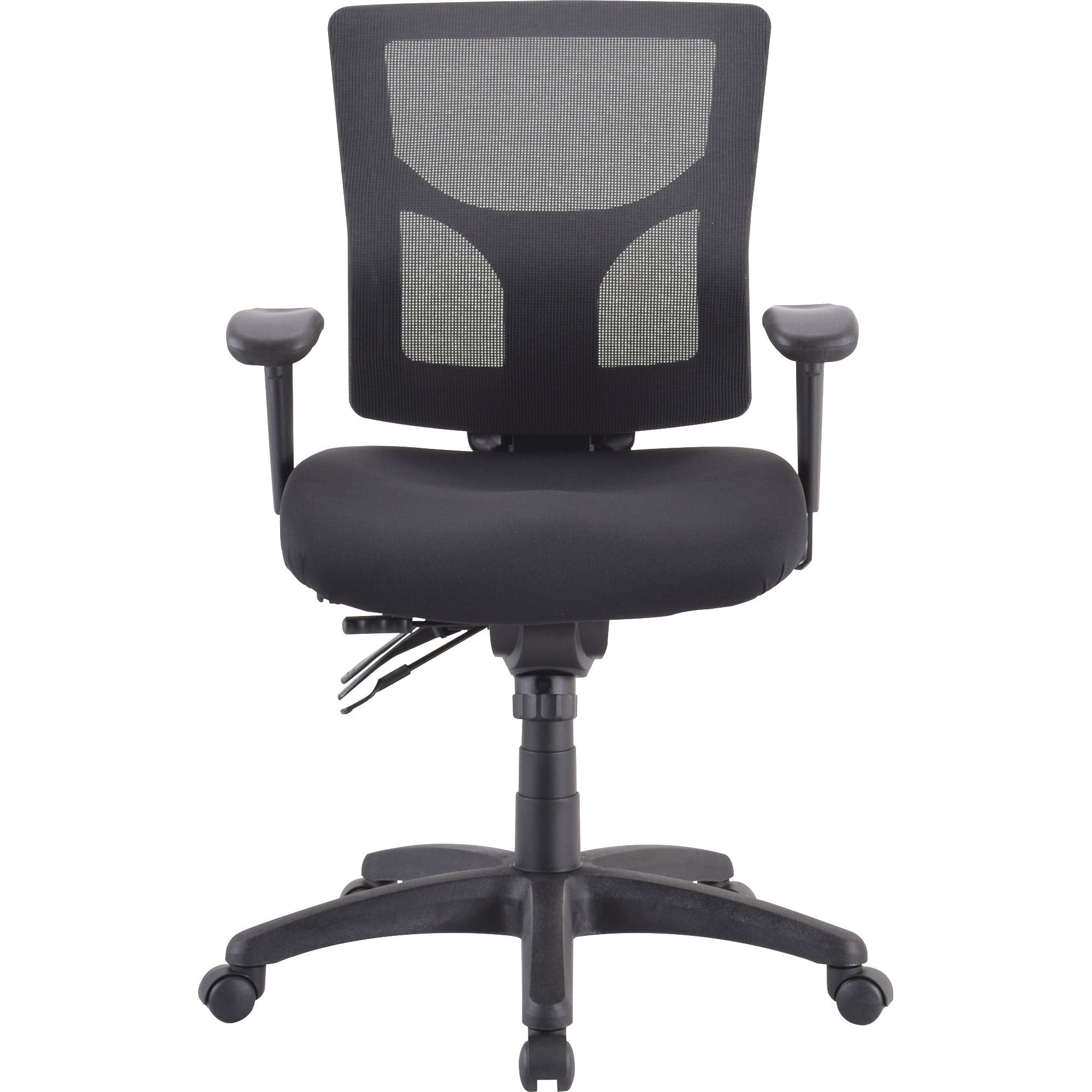 lorell-conjure-executive-mesh-mid-back-chair-black-seat-black-mesh-back-mid-back-5-star-base-1-each_llr62001 - 2