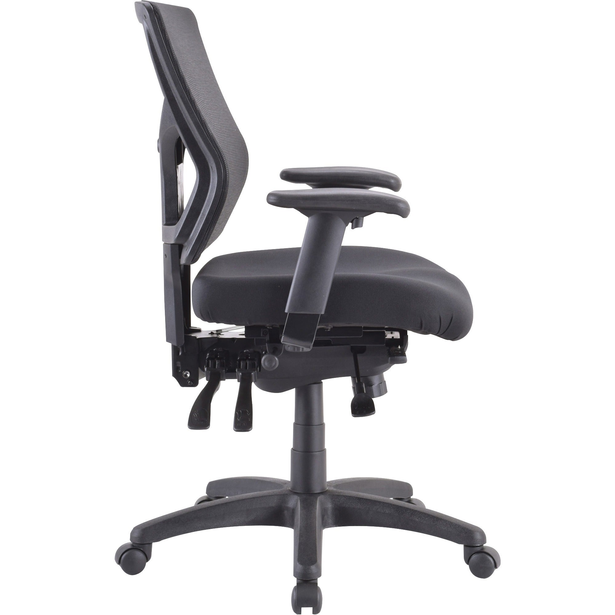 lorell-conjure-executive-mesh-mid-back-chair-black-seat-black-mesh-back-mid-back-5-star-base-1-each_llr62001 - 4