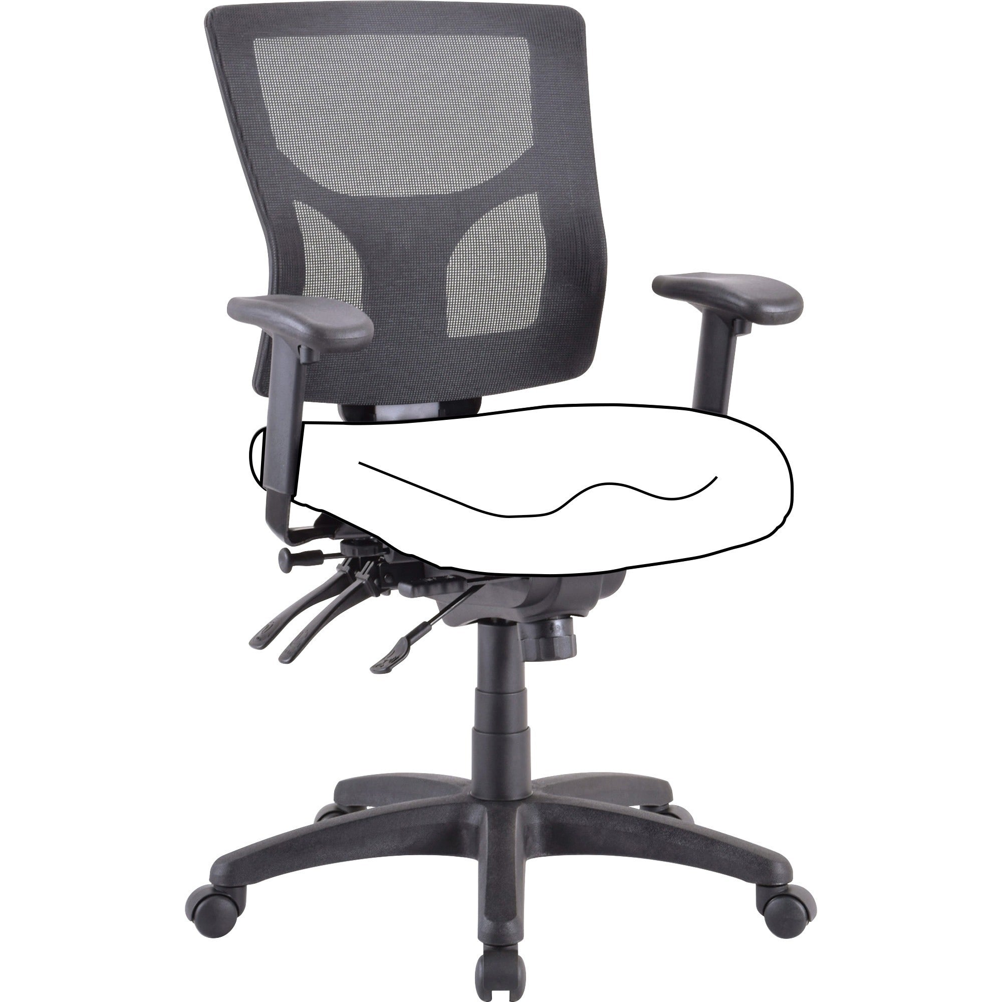 lorell-conjure-executive-mesh-mid-back-chair-frame-black-1-each_llr62003 - 1