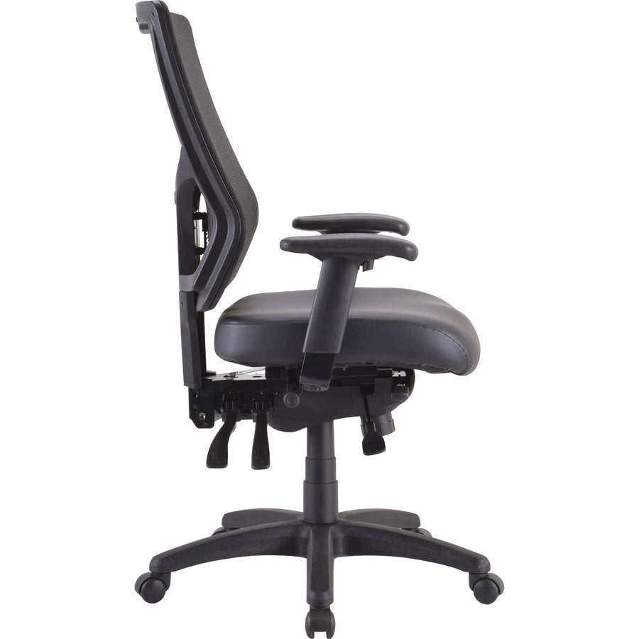 lorell-antimicrobial-seat-cushion-for-conjure-executive-mid-high-back-chair-frame-black-vinyl-1-each_llr62004 - 6