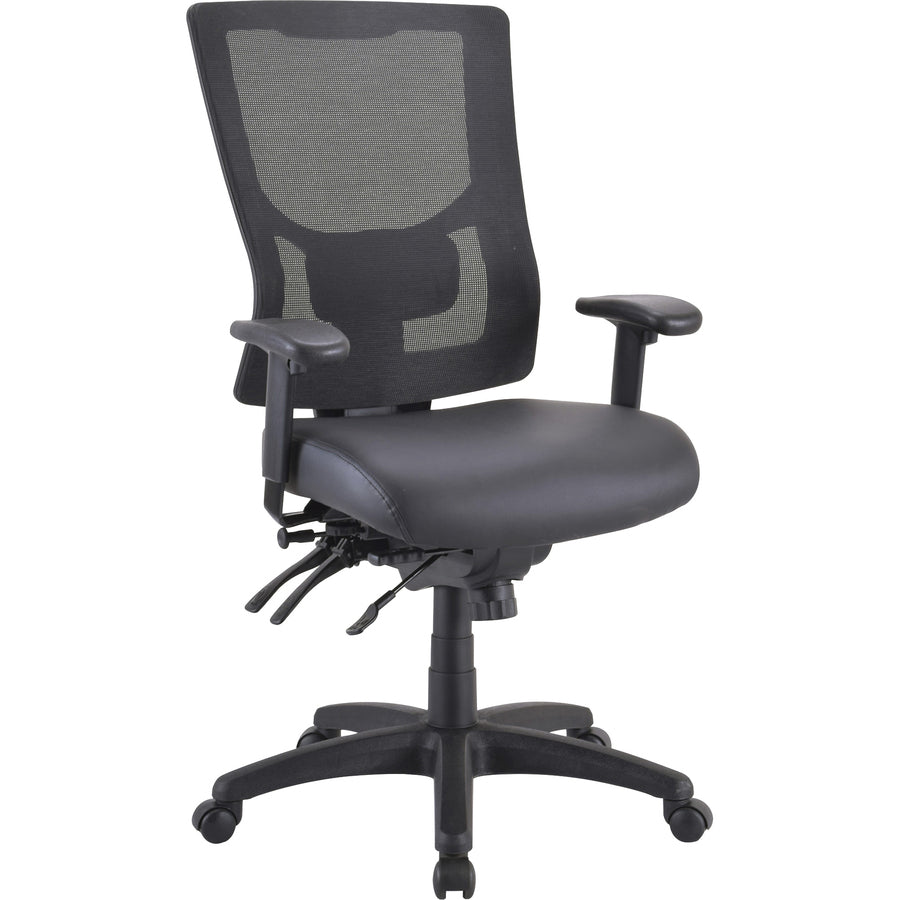 lorell-antimicrobial-seat-cushion-for-conjure-executive-mid-high-back-chair-frame-black-vinyl-1-each_llr62004 - 8