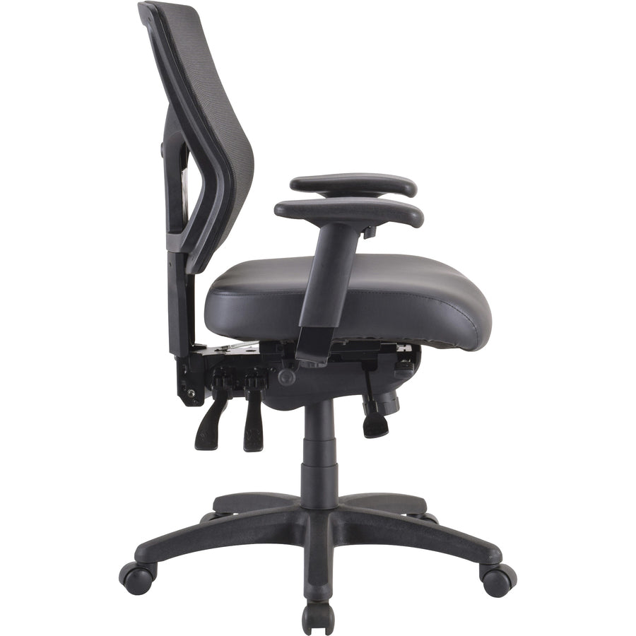 lorell-antimicrobial-seat-cushion-for-conjure-executive-mid-high-back-chair-frame-black-vinyl-1-each_llr62004 - 2
