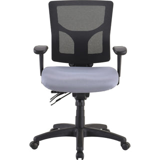 Lorell Padded Seat Cushion for Conjure Executive Mid/High-back Chair Frame - Gray - Fabric - 1 Each