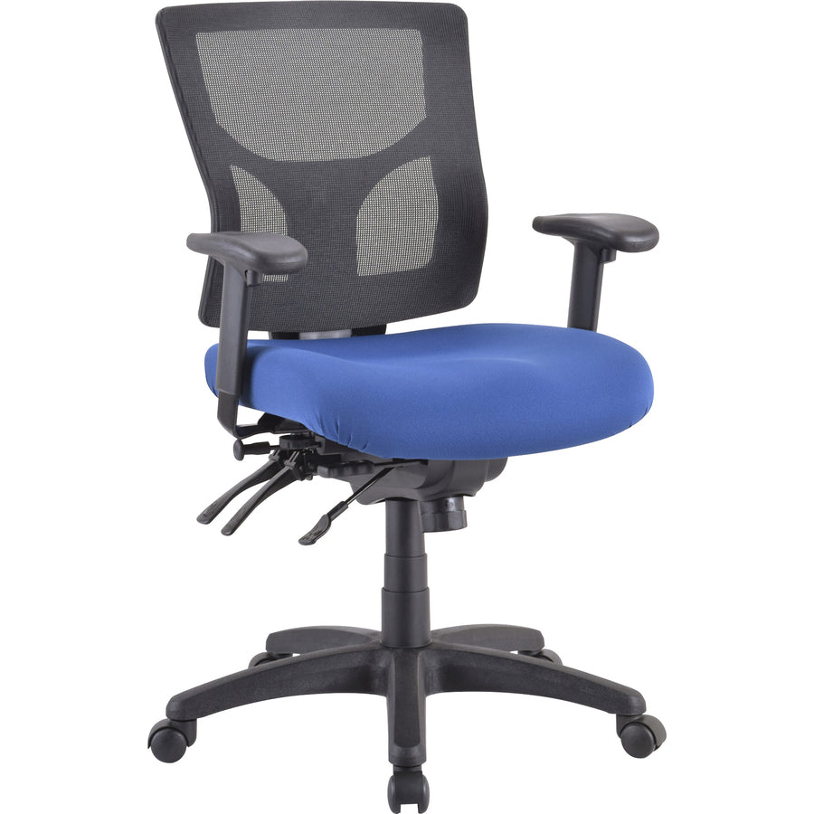 lorell-padded-seat-cushion-for-conjure-executive-mid-high-back-chair-frame-blue-fabric-1-each_llr62006 - 4