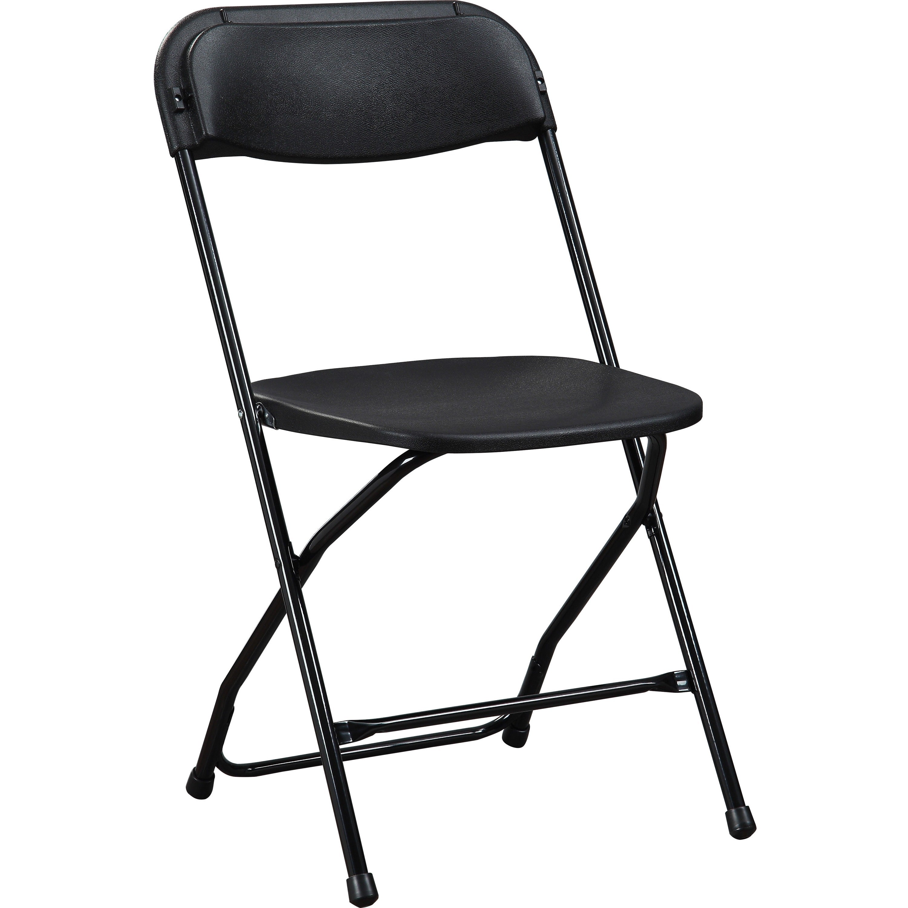 lorell-injection-molded-folding-chairs-x-style-base-black-plastic-4-carton_llr62534 - 1