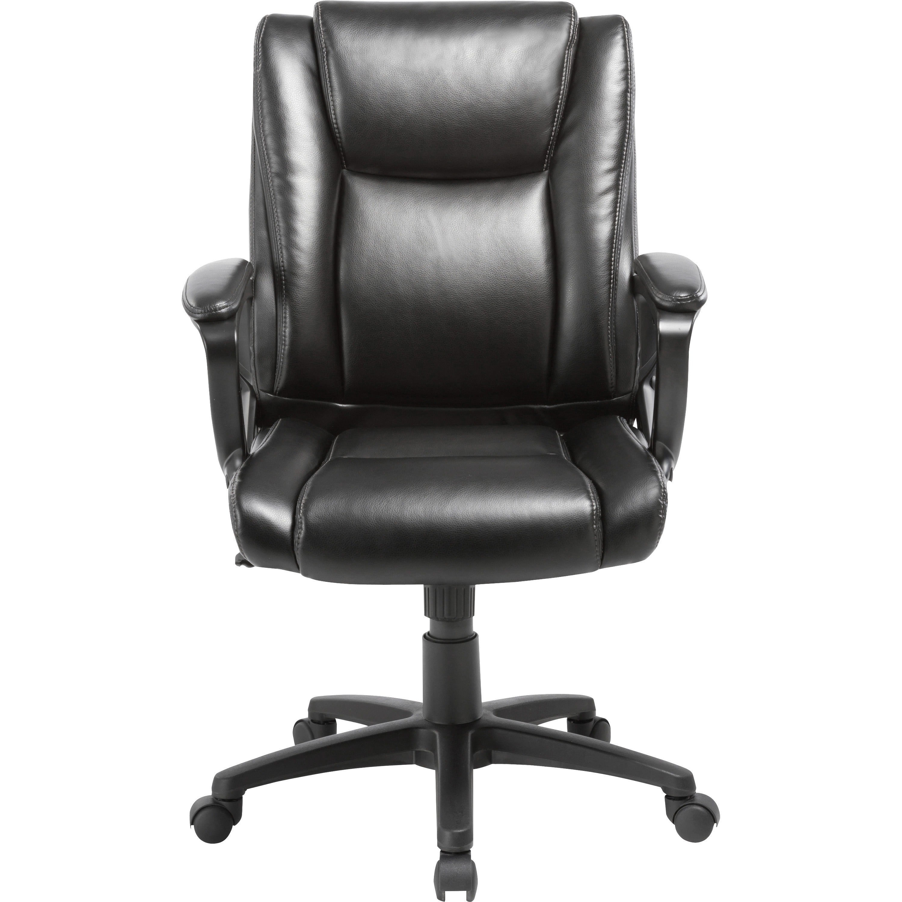 soho-igh-back-office-chair-black-bonded-leather-seat-black-bonded-leather-back-high-back-5-star-base-1-each_llr81801 - 2