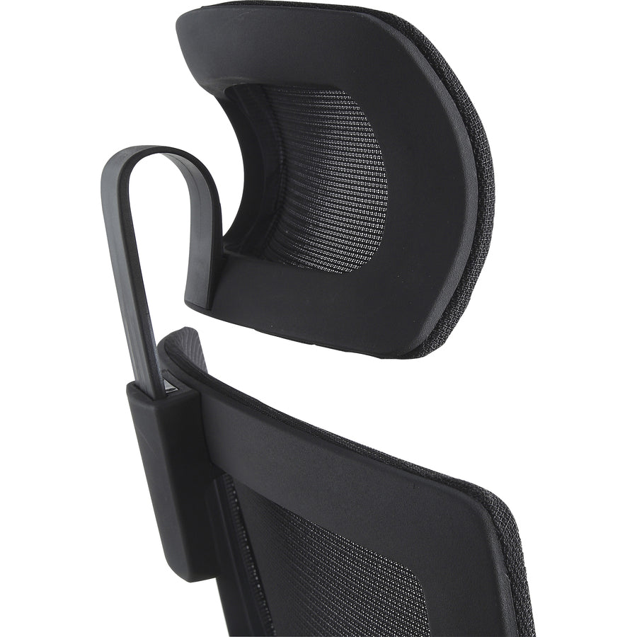 lorell-mesh-high-back-chair-w-headrest-black-seat-black-mesh-back-high-back-5-star-base-1-each_llr81998 - 6